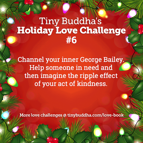 Tiny Buddhas Holiday Love Challenge #6